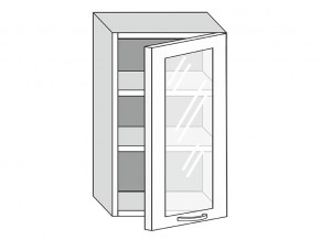 19.50.3 Шкаф настенный (h=913) на 500мм с 1-ой стекл. дверцей в Михайловске - mihajlovsk.magazinmebel.ru | фото