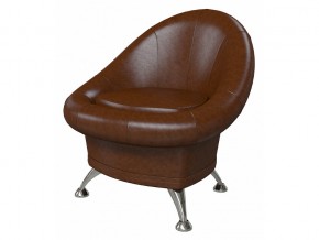 Банкетка-кресло 6-5104 коричневая в Михайловске - mihajlovsk.magazinmebel.ru | фото