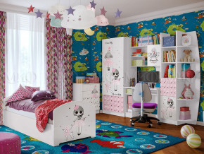 Детская комната Юниор-2 Мальвина в Михайловске - mihajlovsk.magazinmebel.ru | фото