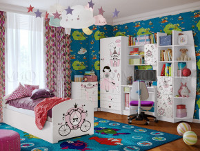 Детская комната Юниор-2 Принцесса в Михайловске - mihajlovsk.magazinmebel.ru | фото
