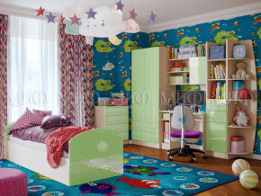 Детская комната Юниор-2 Салатовый металлик в Михайловске - mihajlovsk.magazinmebel.ru | фото