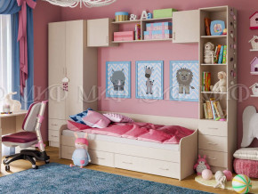 Детская комната Вега 1 Дуб беленый в Михайловске - mihajlovsk.magazinmebel.ru | фото