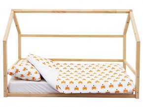 Детская кровать-домик Монтессори Svogen натура в Михайловске - mihajlovsk.magazinmebel.ru | фото - изображение 2