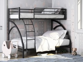 Двухъярусная кровать Виньола 2 Черная в Михайловске - mihajlovsk.magazinmebel.ru | фото