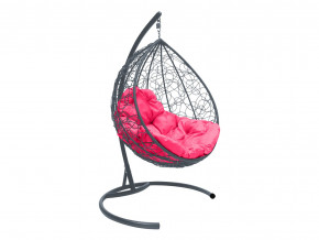 Кокон Капля ротанг розовая подушка в Михайловске - mihajlovsk.magazinmebel.ru | фото