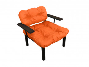 Кресло Дачное оранжевая подушка в Михайловске - mihajlovsk.magazinmebel.ru | фото - изображение 1
