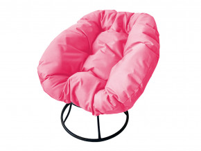 Кресло Пончик без ротанга розовая подушка в Михайловске - mihajlovsk.magazinmebel.ru | фото