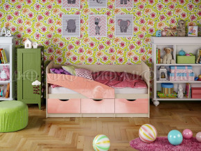 Кровать Бабочки 1600 Розовый металлик в Михайловске - mihajlovsk.magazinmebel.ru | фото