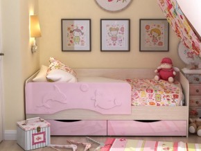 Кровать детская Алиса КР 812 розовая 1600 в Михайловске - mihajlovsk.magazinmebel.ru | фото
