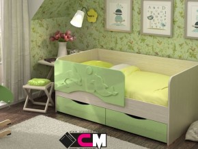 Кровать детская Алиса КР 812 зеленая 1600 в Михайловске - mihajlovsk.magazinmebel.ru | фото