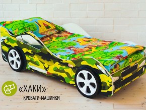 Кровать детская машина Хаки в Михайловске - mihajlovsk.magazinmebel.ru | фото - изображение 2