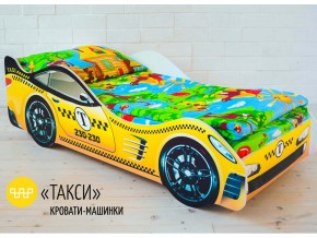 Кровать детская машина Такси в Михайловске - mihajlovsk.magazinmebel.ru | фото