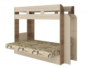 Кровать двухъярусная Карамель 75 шимо ткань савана в Михайловске - mihajlovsk.magazinmebel.ru | фото - изображение 2
