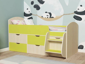 Кровать Малыш-7 Дуб-лайм в Михайловске - mihajlovsk.magazinmebel.ru | фото