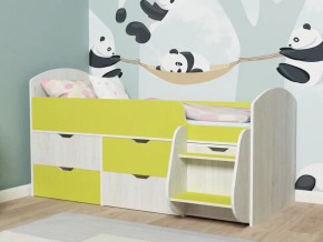 Кровать Малыш-7 Винтербер-Лайм в Михайловске - mihajlovsk.magazinmebel.ru | фото