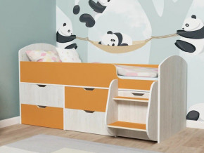 Кровать Малыш-7 Винтербер-Оранжевый в Михайловске - mihajlovsk.magazinmebel.ru | фото - изображение 1