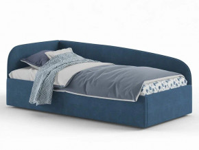 Кровать мягкая Денди на щитах синяя в Михайловске - mihajlovsk.magazinmebel.ru | фото - изображение 1