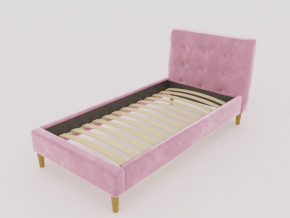 Кровать Пайли 900 розовый в Михайловске - mihajlovsk.magazinmebel.ru | фото - изображение 1