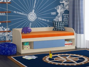 Кровать Соня 4 дуб молочный-голубой в Михайловске - mihajlovsk.magazinmebel.ru | фото