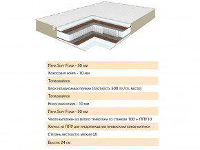 Матрас Волле 120х200 в Михайловске - mihajlovsk.magazinmebel.ru | фото - изображение 2