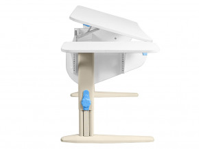 Парта трансформер СУТ.44 с боковой полкой аквамарин в Михайловске - mihajlovsk.magazinmebel.ru | фото - изображение 2